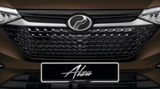 Chrome & Glossy Black Front Grilles