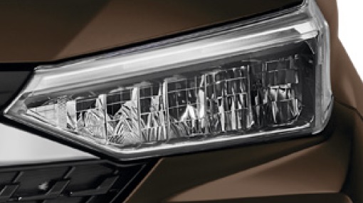 LED Headlamps With Sequential Side Turn Signals